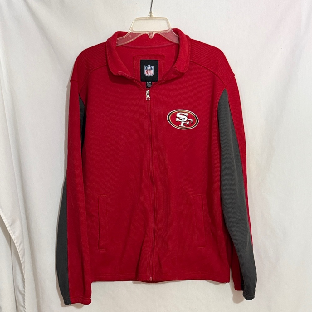 NFL SF Red and Gray Team Logo Jacket, Size XL, NWOT, MAKE AN OFFER!!!